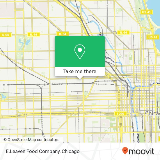 E.Leaven Food Company, 1640 W Hubbard St Chicago, IL 60622 map