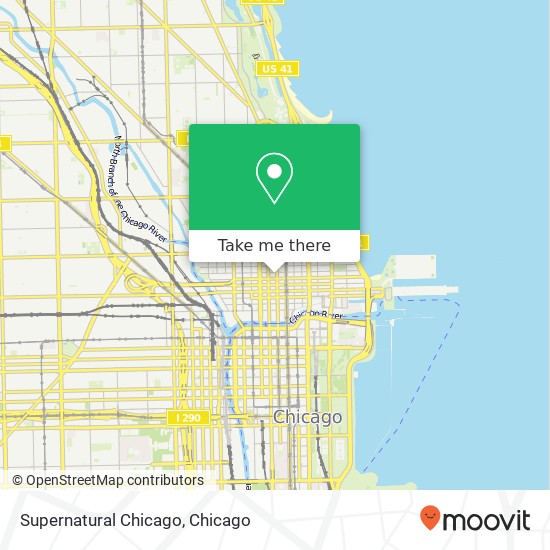 Supernatural Chicago map