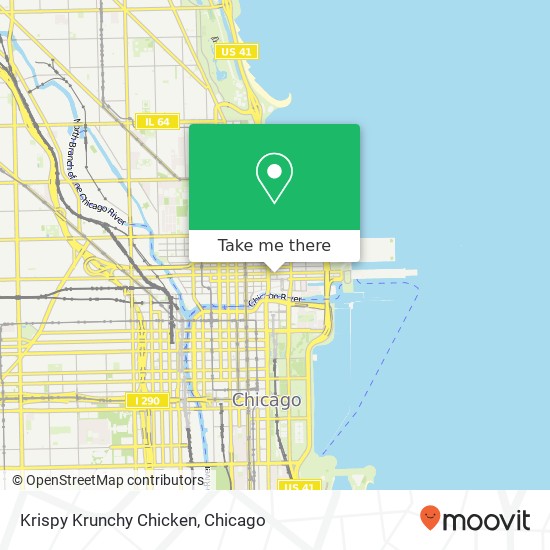 Krispy Krunchy Chicken, 161 E Grand Ave Chicago, IL 60611 map