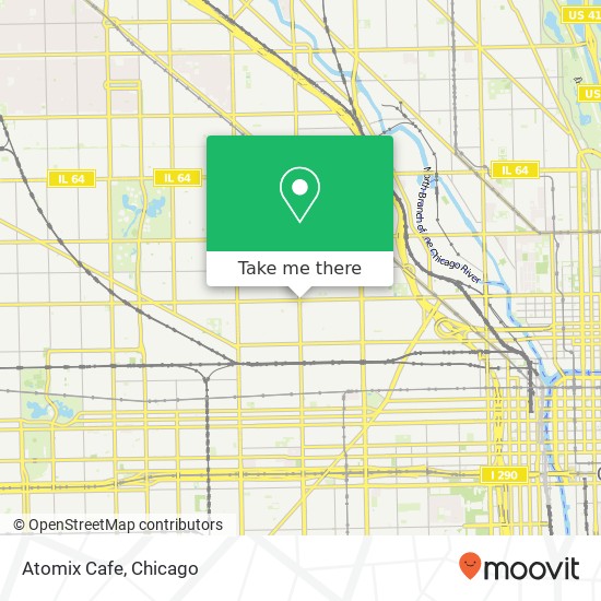 Atomix Cafe, 1957 W Chicago Ave Chicago, IL 60622 map