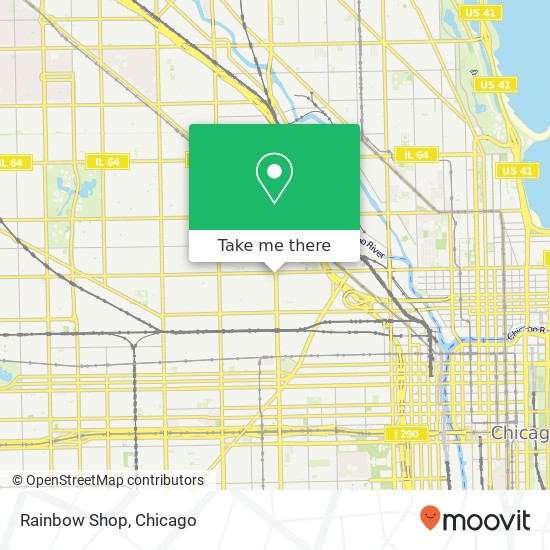 Rainbow Shop, 1601 W Chicago Ave Chicago, IL 60622 map