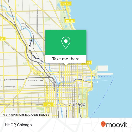 Mapa de HHGP, 737 N La Salle Dr Chicago, IL 60654