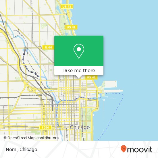 Nomi, 800 N Michigan Ave Chicago, IL 60611 map