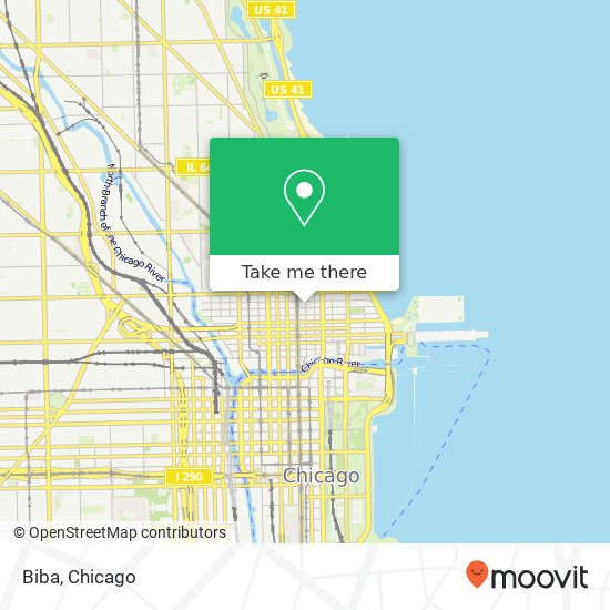 Biba, 712 N Wabash Ave Chicago, IL 60611 map