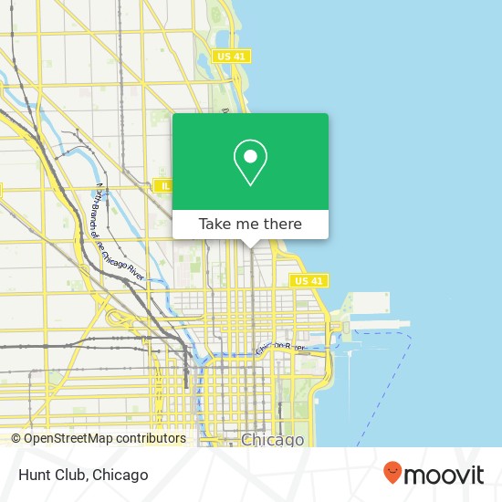 Hunt Club, 1100 N State St Chicago, IL 60610 map