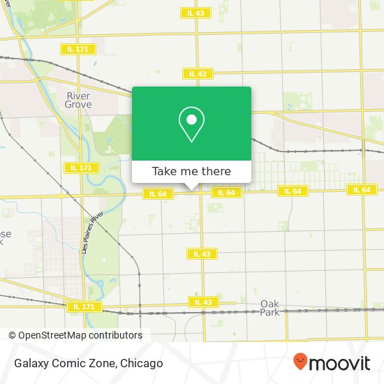 Galaxy Comic Zone map