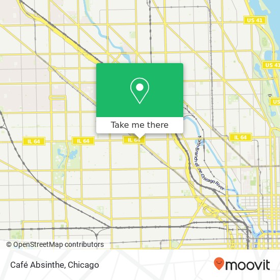 Café Absinthe, 1954 W North Ave Chicago, IL 60622 map