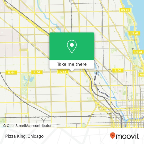 Pizza King, 1811 W North Ave Chicago, IL 60622 map