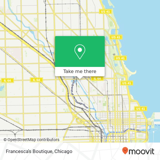 Francesca's Boutique, 1001 W North Ave Chicago, IL 60642 map