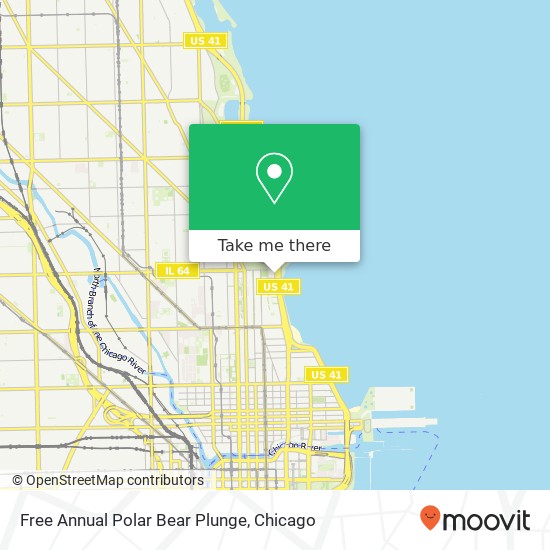 Mapa de Free Annual Polar Bear Plunge