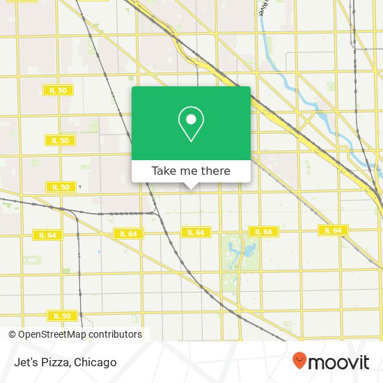 Jet's Pizza, 3510 W Armitage Ave Chicago, IL 60647 map
