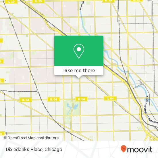 Dixiedanks Place map