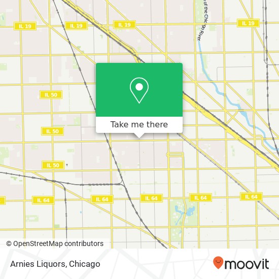 Arnies Liquors map