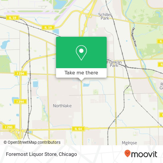 Foremost Liquor Store map