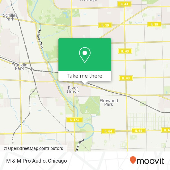 M & M Pro Audio, 8116 W Grand Ave River Grove, IL 60171 map