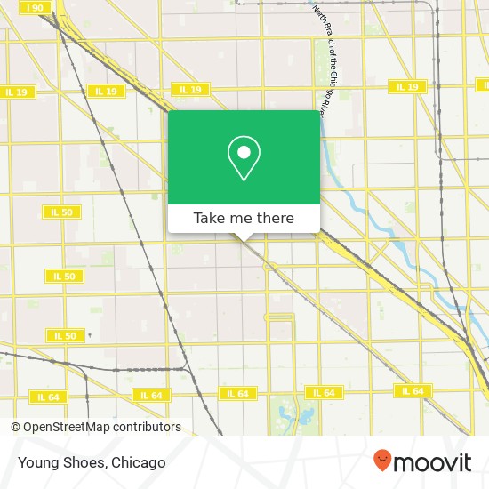 Young Shoes, 2777 N Milwaukee Ave Chicago, IL 60647 map