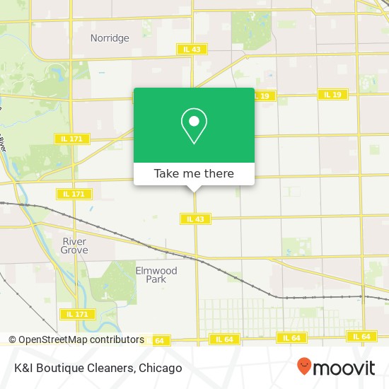 K&I Boutique Cleaners, 3016 N Harlem Ave Chicago, IL 60634 map