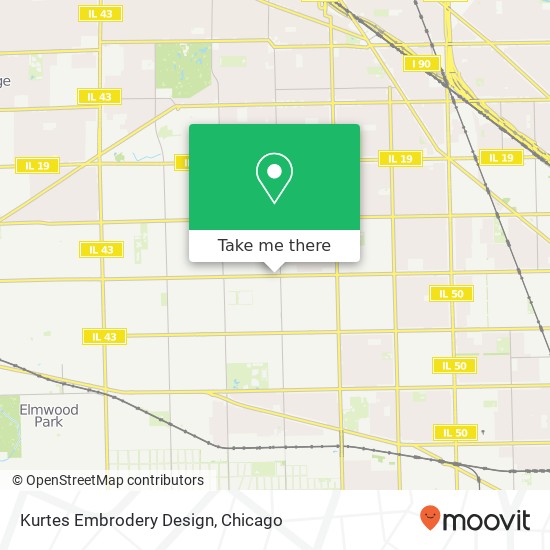 Kurtes Embrodery Design, 6016 W Belmont Ave Chicago, IL 60634 map