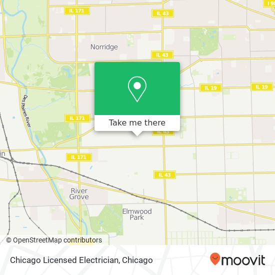 Chicago Licensed Electrician, 3318 N Oleander Ave Chicago, IL 60634 map