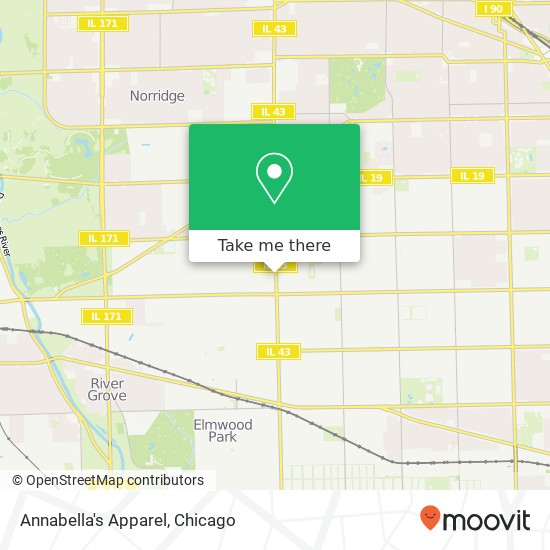 Annabella's Apparel, 3320 N Harlem Ave Chicago, IL 60634 map