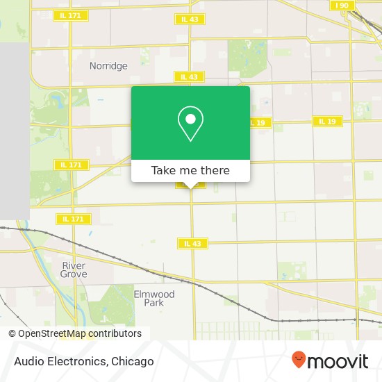 Audio Electronics, 3316 N Harlem Ave Chicago, IL 60634 map