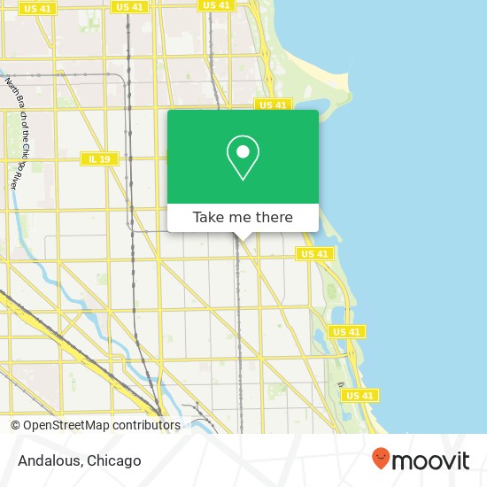 Andalous, 3307 N Clark St Chicago, IL 60657 map