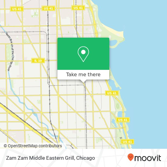 Zam Zam Middle Eastern Grill, 3461 N Clark St Chicago, IL 60657 map