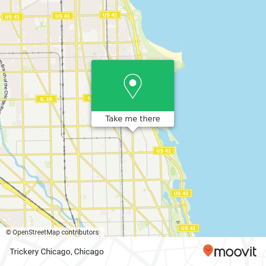 Trickery Chicago map