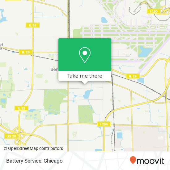 Battery Service, 410 Evergreen Ave Bensenville, IL 60106 map