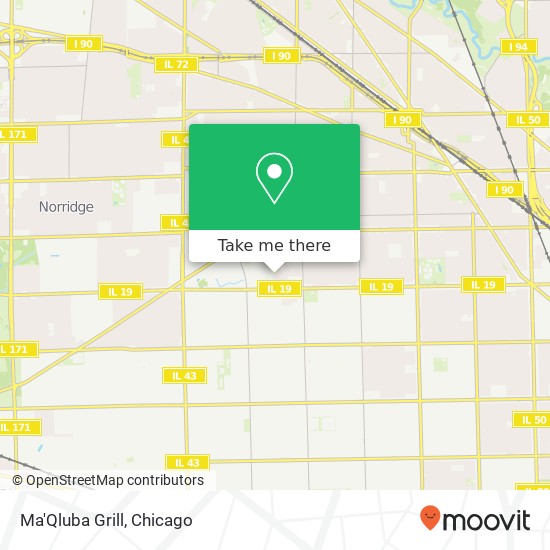 Ma'Qluba Grill, 4106 N Neenah Ave Chicago, IL 60634 map