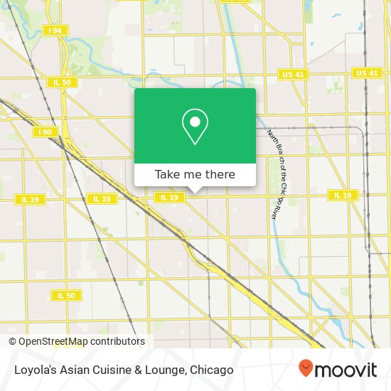 Loyola's Asian Cuisine & Lounge map