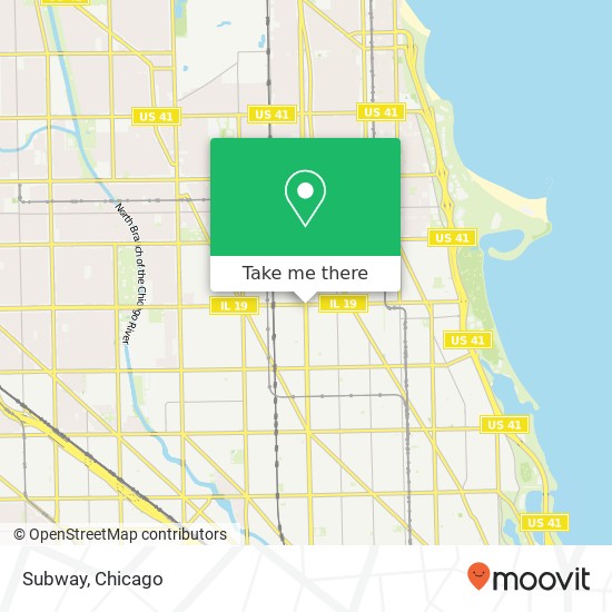 Subway, 3952 N Ashland Ave Chicago, IL 60613 map