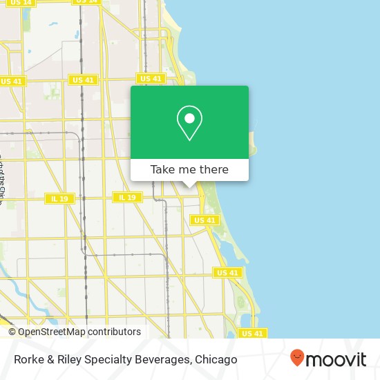 Rorke & Riley Specialty Beverages map