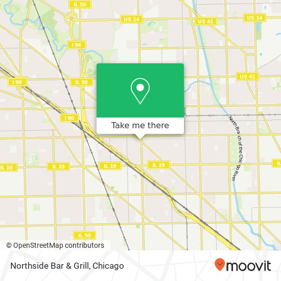 Northside Bar & Grill, 4351 N Elston Ave Chicago, IL 60641 map