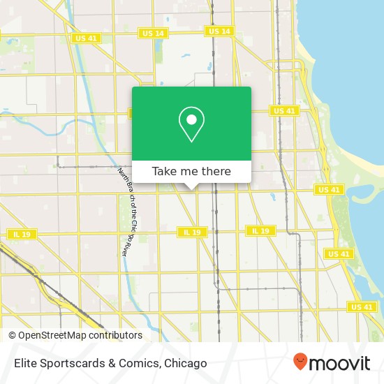 Elite Sportscards & Comics, 2028 W Montrose Ave Chicago, IL 60618 map