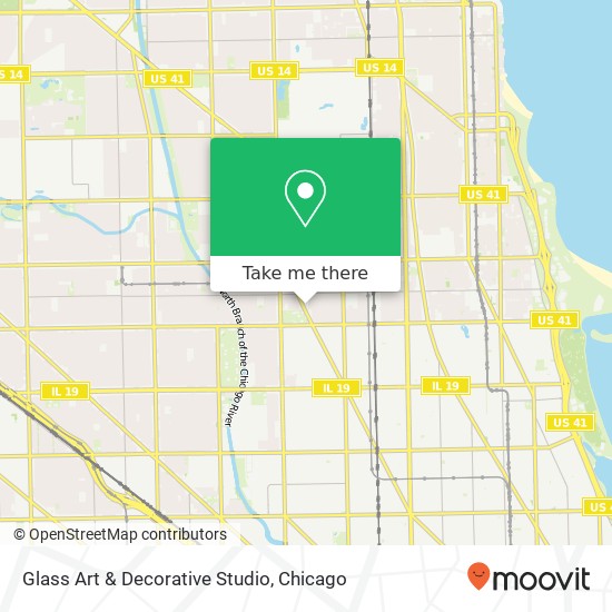 Glass Art & Decorative Studio, 4507 N Lincoln Ave Chicago, IL 60625 map