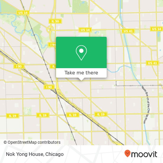 Mapa de Nok Yong House, 4201 W Lawrence Ave Chicago, IL 60630
