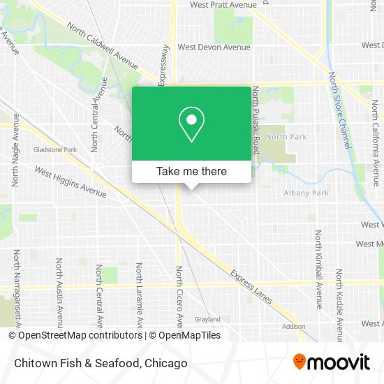 Mapa de Chitown Fish & Seafood