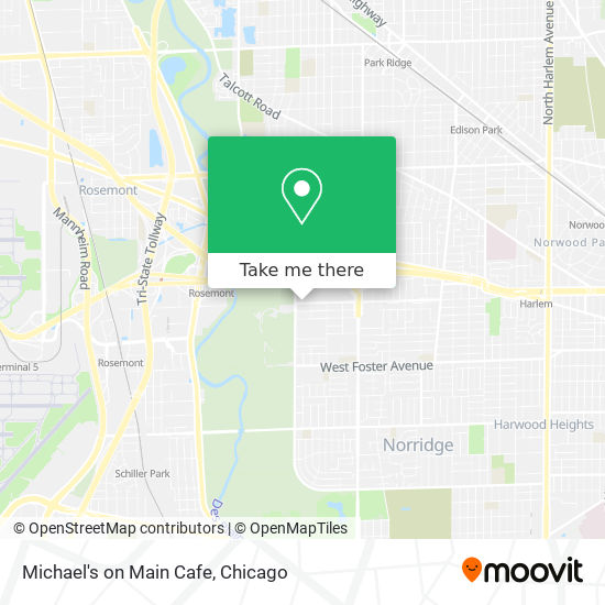 Michael's on Main Cafe map