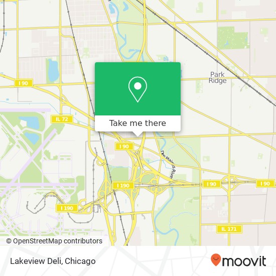 Mapa de Lakeview Deli, 2300 E Devon Ave Des Plaines, IL 60018