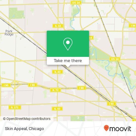 Skin Appeal, 6121 N Northwest Hwy Chicago, IL 60631 map