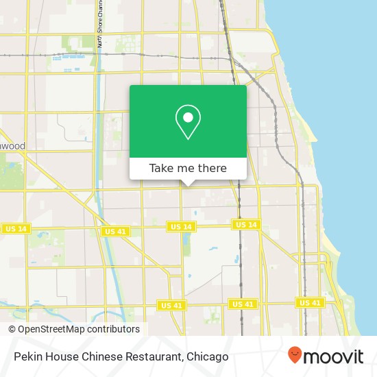 Pekin House Chinese Restaurant, 2311 W Devon Ave Chicago, IL 60659 map