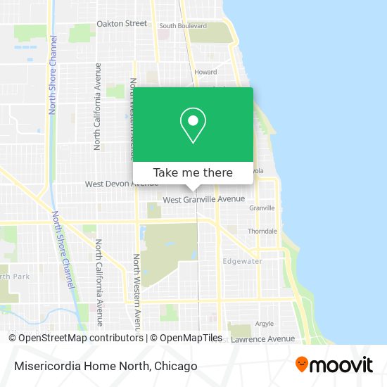 How to get to Misericordia Home North in Chicago by Bus, Train or