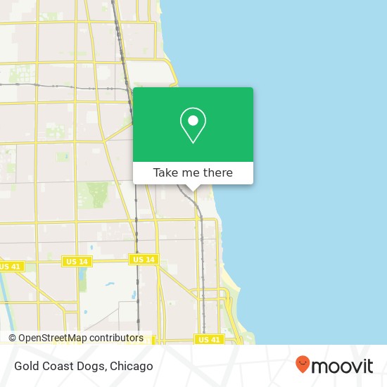 Gold Coast Dogs, 6604 N Sheridan Rd Chicago, IL 60626 map
