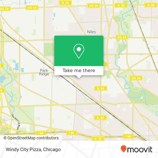 Windy City Pizza, 7009 N Ozark Ave Chicago, IL 60631 map