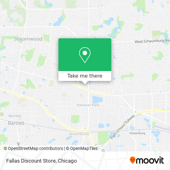 Fallas Discount Store map