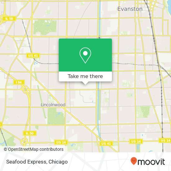 Seafood Express, 7254 Saint Louis Ave Skokie, IL 60076 map