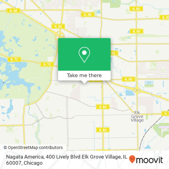 Nagata America, 400 Lively Blvd Elk Grove Village, IL 60007 map