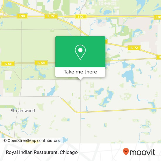 Royal Indian Restaurant, 279 N Barrington Rd Streamwood, IL 60107 map