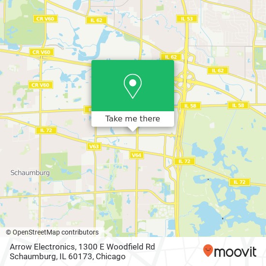 Arrow Electronics, 1300 E Woodfield Rd Schaumburg, IL 60173 map